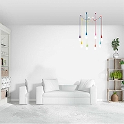 Подвесной светильник Lumion Lotte 3719/8 цвет разноцветный-5