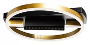 Накладной светильник De City Драйв 377013801 цвет плафона/подвески Белый, Золото, цвет арматуры Черный