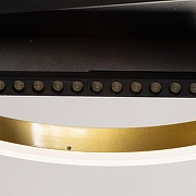 Накладной светильник De City Драйв 377013801 цвет плафона/подвески Белый, Золото, цвет арматуры Черный-6