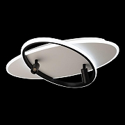 Накладной светильник De City Драйв 377015004 цвет плафона/подвески Белый, Черный, цвет арматуры Белый-2