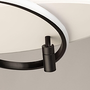 Накладной светильник De City Драйв 377015004 цвет плафона/подвески Белый, Черный, цвет арматуры Белый-6