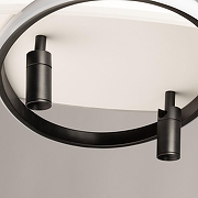 Накладной светильник De City Драйв 377015004 цвет плафона/подвески Белый, Черный, цвет арматуры Белый-7