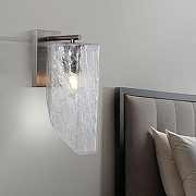 Бра Bogate's Iceberg 381/1 цвет плафона/подвески Прозрачный, цвет арматуры Прозрачный-5