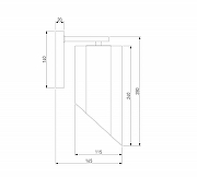 Бра Bogate's Iceberg 381/1 цвет плафона/подвески Прозрачный, цвет арматуры Прозрачный-7