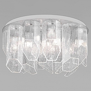 Люстра Bogate's Iceberg 381/10 цвет плафона/подвески Прозрачный, цвет арматуры Никель