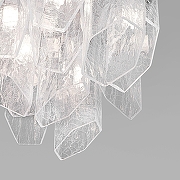 Люстра Bogate's Iceberg 381/10 цвет плафона/подвески Прозрачный, цвет арматуры Никель-3