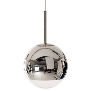 Подвесной светильник Imperiumloft M1rror Ball 40.042 цвет плафона/подвески Прозрачный, Серебро, цвет арматуры Серебро
