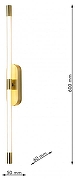 Бра Favourite Arrow 4049-1W цвет плафона/подвески Белый, цвет арматуры Золото-9