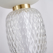 Подвесной светильник Favourite Bella 4057-1P цвет плафона/подвески Прозрачный, Опал, цвет арматуры Золото-4