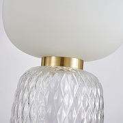 Подвесной светильник Favourite Bella 4057-1P цвет плафона/подвески Прозрачный, Опал, цвет арматуры Золото-5