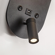 Бра с подсветкой Favourite Twin 4067-2W цвет плафона/подвески Белый, цвет арматуры Черный-5