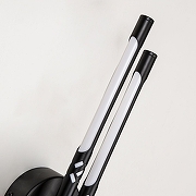 Бра Favourite Wand 4098-2W цвет плафона/подвески Белый, Черный, цвет арматуры Черный-4