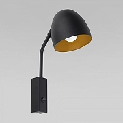 Бра TK Lighting Soho 4167 Soho Black цвет плафона/подвески Золото, Черный, цвет арматуры Черный