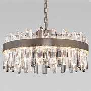 Люстра Bogate's Sparkle 417/1 цвет плафона/подвески Прозрачный, цвет арматуры Бронза