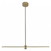 Светильник на штанге F-promo Hanger 4177-1P цвет плафона/подвески Белый, Золото, цвет арматуры Золото-1