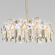 Люстра Bogate's Jewel 419/1 цвет плафона/подвески Прозрачный, цвет арматуры Золото