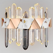 Накладной светильник Bogate's Jewel 420/1 цвет плафона/подвески Прозрачный, цвет арматуры Золото