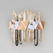 Накладной светильник Bogate's Jewel 420/1 цвет плафона/подвески Прозрачный, цвет арматуры Золото-1