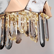 Накладной светильник Bogate's Jewel 420/1 цвет плафона/подвески Прозрачный, цвет арматуры Золото-2