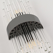 Накладной светильник Arte Milano Torcia 430122.140.2.E14.A1 BK цвет плафона/подвески Прозрачный, цвет арматуры Черный-4