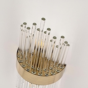 Накладной светильник Arte Milano Torcia 430122.140.2.E14.A1 BS цвет плафона/подвески Прозрачный, цвет арматуры Латунь-8