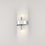 Накладной светильник Arte Milano Torcia 430122.140.2.E14.A1 CR цвет плафона/подвески Прозрачный, цвет арматуры Хром-1