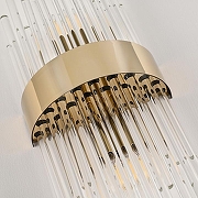 Накладной светильник Arte Milano Torcia 430122.140.2.E14.A1 GD цвет плафона/подвески Прозрачный, цвет арматуры Золото-4