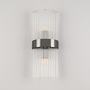 Накладной светильник Arte Milano Torcia 430122.140.2.E14.B1 BK цвет плафона/подвески Прозрачный, цвет арматуры Черный-3