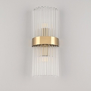 Накладной светильник Arte Milano Torcia 430122.140.2.E14.B1 BS цвет плафона/подвески Прозрачный, цвет арматуры Латунь-3