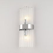 Накладной светильник Arte Milano Torcia 430122.140.2.E14.B1 CR цвет плафона/подвески Прозрачный, цвет арматуры Хром-1