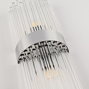 Накладной светильник Arte Milano Torcia 430122.140.2.E14.B1 CR цвет плафона/подвески Прозрачный, цвет арматуры Хром-4