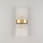 Накладной светильник Arte Milano Torcia 430122.140.2.E14.B1 GD цвет плафона/подвески Прозрачный, цвет арматуры Золото-3