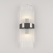 Накладной светильник Arte Milano Torcia 430122.140.2.E14.C1 BK цвет плафона/подвески Прозрачный, цвет арматуры Черный-2