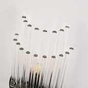 Накладной светильник Arte Milano Torcia 430122.140.2.E14.C1 BK цвет плафона/подвески Прозрачный, цвет арматуры Черный-8