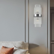 Накладной светильник Arte Milano Torcia 430122.140.2.E14.C1 BK цвет плафона/подвески Прозрачный, цвет арматуры Черный-9