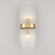 Накладной светильник Arte Milano Torcia 430122.140.2.E14.C1 BS цвет плафона/подвески Прозрачный, цвет арматуры Латунь-2