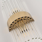 Накладной светильник Arte Milano Torcia 430122.140.2.E14.C1 BS цвет плафона/подвески Прозрачный, цвет арматуры Латунь-4