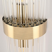 Накладной светильник Arte Milano Torcia 430122.140.2.E14.C1 BS цвет плафона/подвески Прозрачный, цвет арматуры Латунь-6