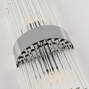 Накладной светильник Arte Milano Torcia 430122.140.2.E14.C1 CR цвет плафона/подвески Прозрачный, цвет арматуры Хром-4