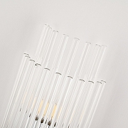 Накладной светильник Arte Milano Torcia 430122.140.2.E14.C1 CR цвет плафона/подвески Прозрачный, цвет арматуры Хром-7