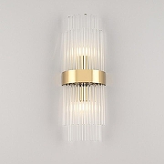 Накладной светильник Arte Milano Torcia 430122.140.2.E14.C1 GD цвет плафона/подвески Прозрачный, цвет арматуры Золото-2