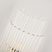 Накладной светильник Arte Milano Torcia 430122.140.2.E14.C1 GD цвет плафона/подвески Прозрачный, цвет арматуры Золото-7