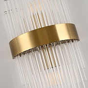 Накладной светильник Arte Milano Torcia 430122.180.2.E14.A1 BS цвет плафона/подвески Прозрачный, цвет арматуры Латунь-5