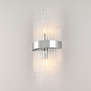 Накладной светильник Arte Milano Torcia 430122.180.2.E14.A1 CR цвет плафона/подвески Прозрачный, цвет арматуры Хром-1