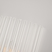 Накладной светильник Arte Milano Torcia 430122.180.2.E14.B1 BS цвет плафона/подвески Прозрачный, цвет арматуры Латунь-7