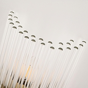 Накладной светильник Arte Milano Torcia 430122.180.2.E14.B1 BS цвет плафона/подвески Прозрачный, цвет арматуры Латунь-8