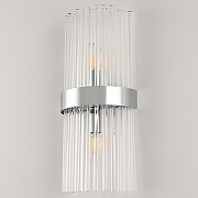 Накладной светильник Arte Milano Torcia 430122.180.2.E14.B1 CR цвет плафона/подвески Прозрачный, цвет арматуры Хром