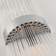 Накладной светильник Arte Milano Torcia 430122.180.2.E14.B1 CR цвет плафона/подвески Прозрачный, цвет арматуры Хром-4