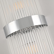 Накладной светильник Arte Milano Torcia 430122.180.2.E14.B1 CR цвет плафона/подвески Прозрачный, цвет арматуры Хром-5