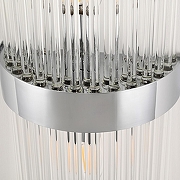 Накладной светильник Arte Milano Torcia 430122.180.2.E14.B1 CR цвет плафона/подвески Прозрачный, цвет арматуры Хром-6